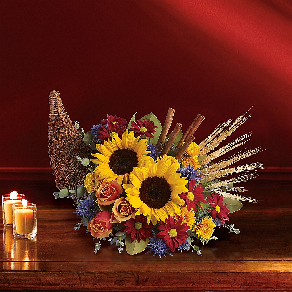 Classic Cornucopia in Cheyenne WY - Bouquets Unlimited