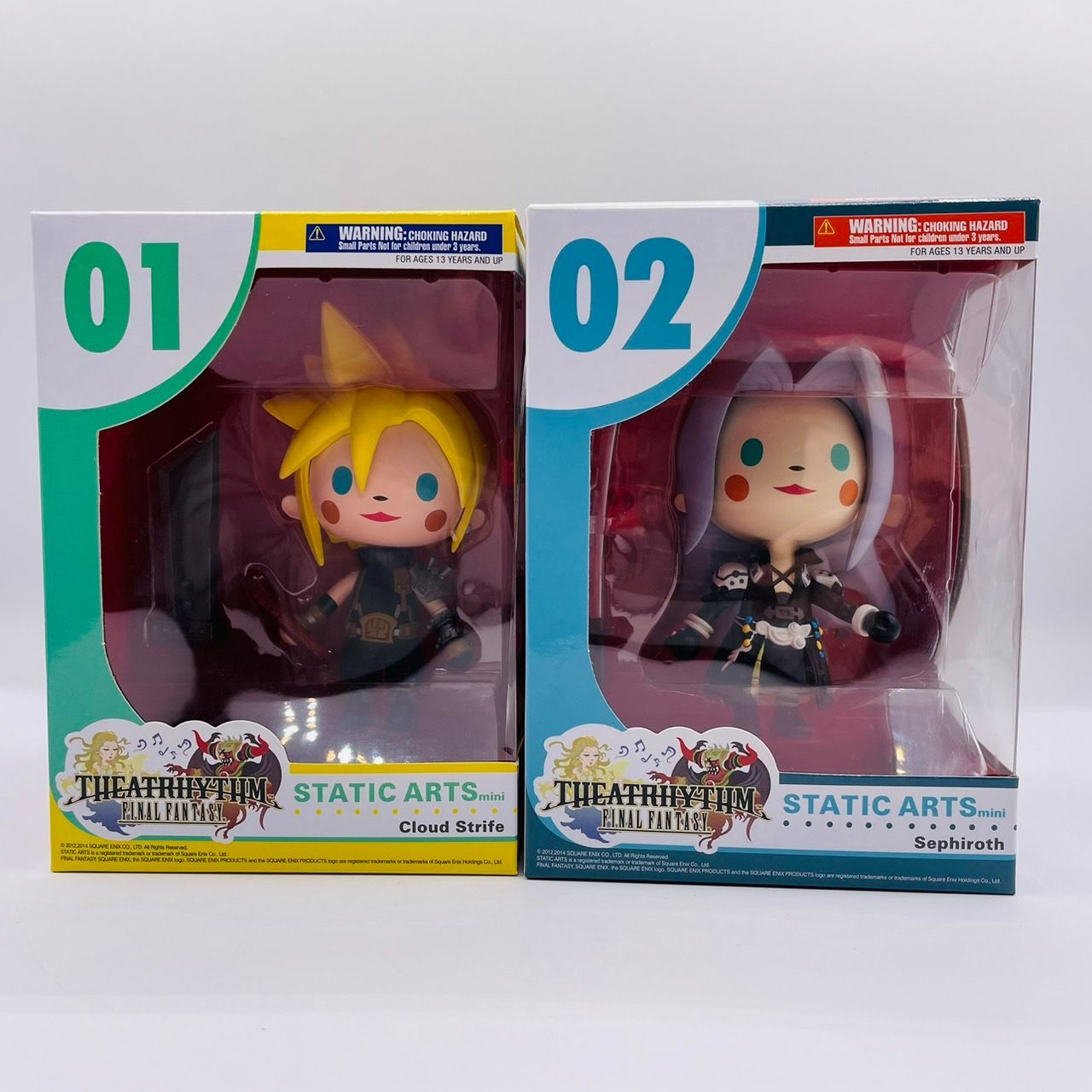 FFⅦ スタティックmini クラウド セフィロス 2体 セット フィギュア