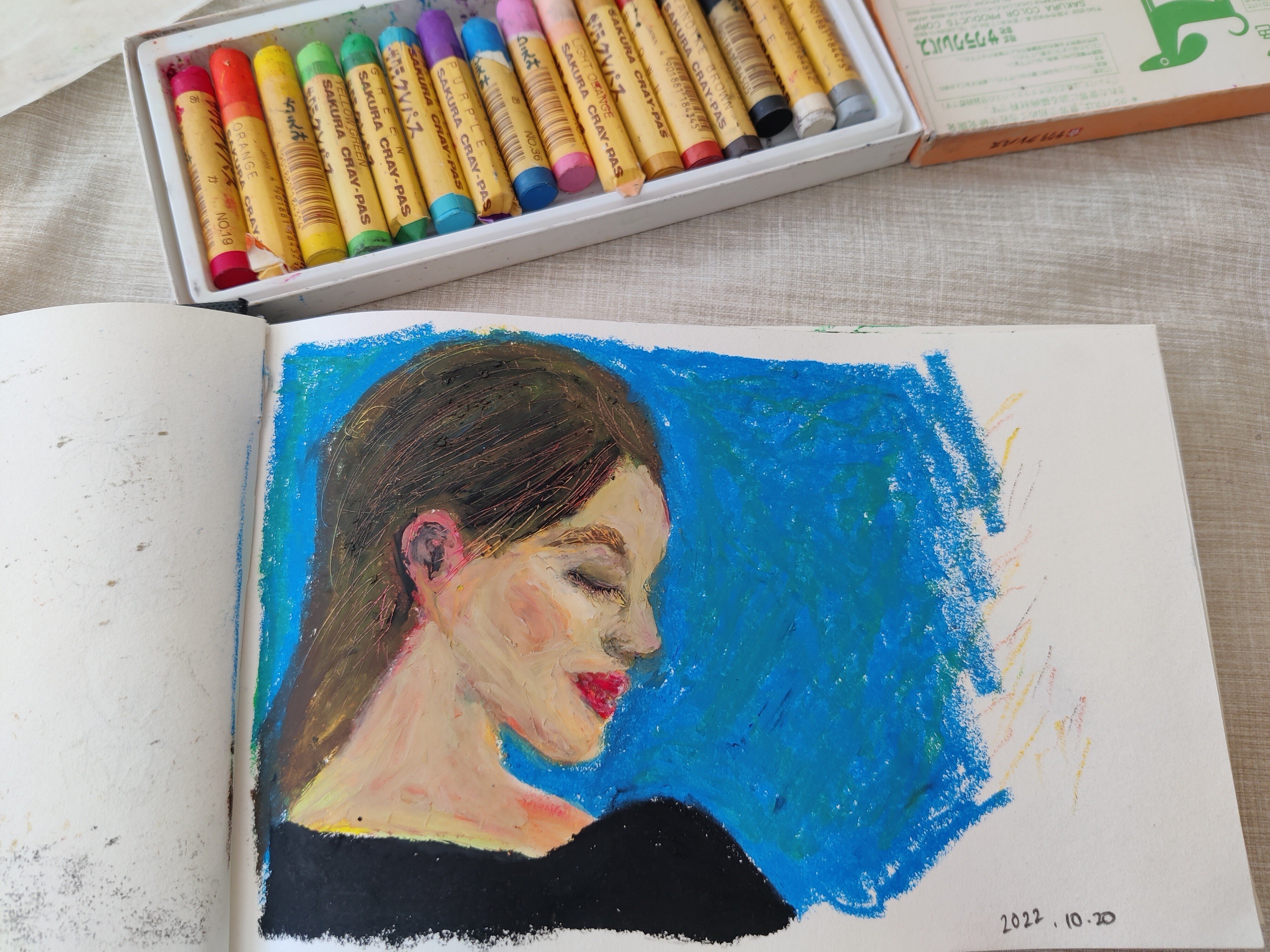 クレヨンアートは気軽で、簡単！｜松本英里香