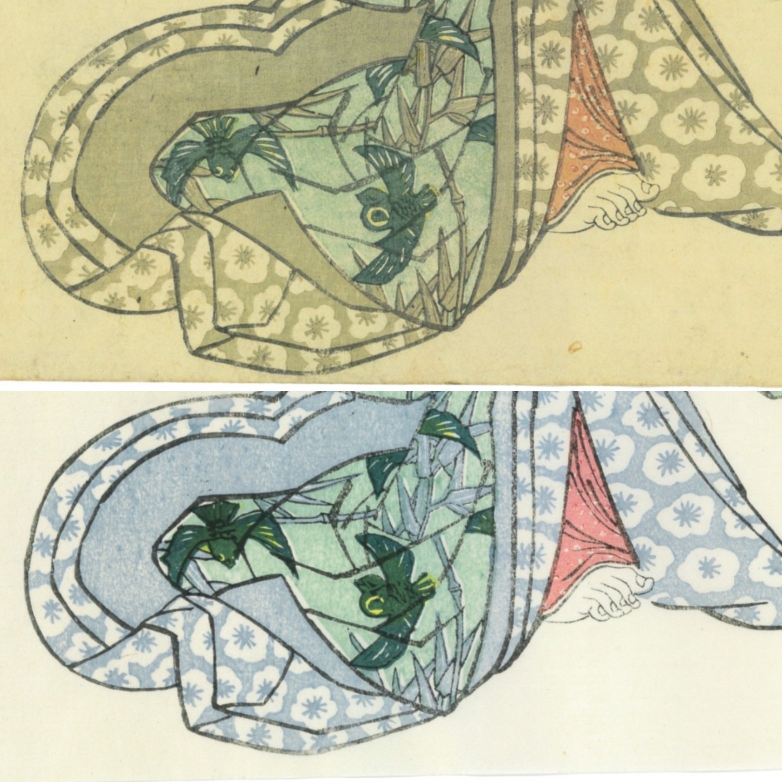 浮世絵版画の復元的復刻について②ー歌川国貞作品を例に｜下井雄也