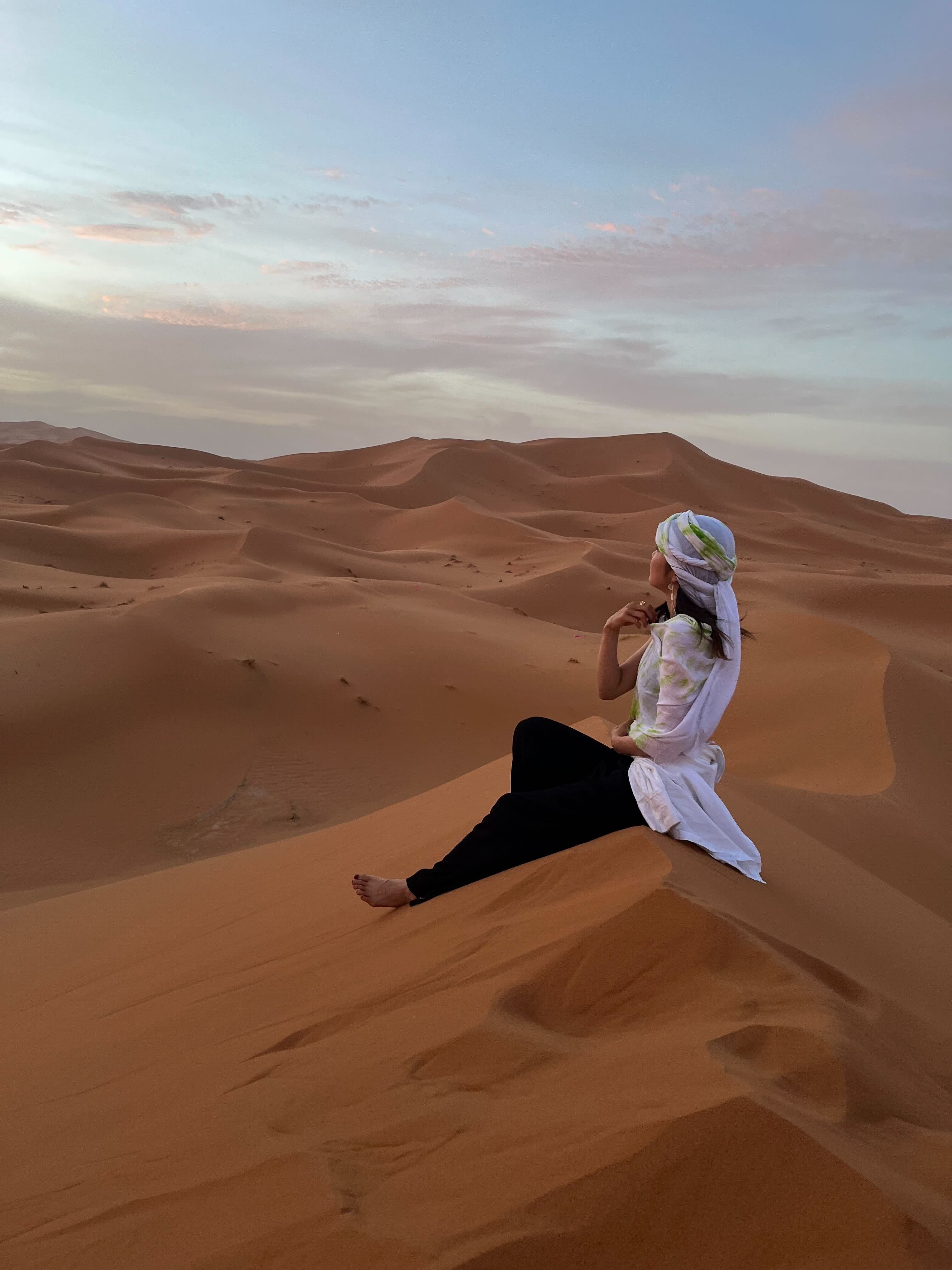 モロッコ4日目：砂漠で朝日、10時間ドライブ🚙｜moki