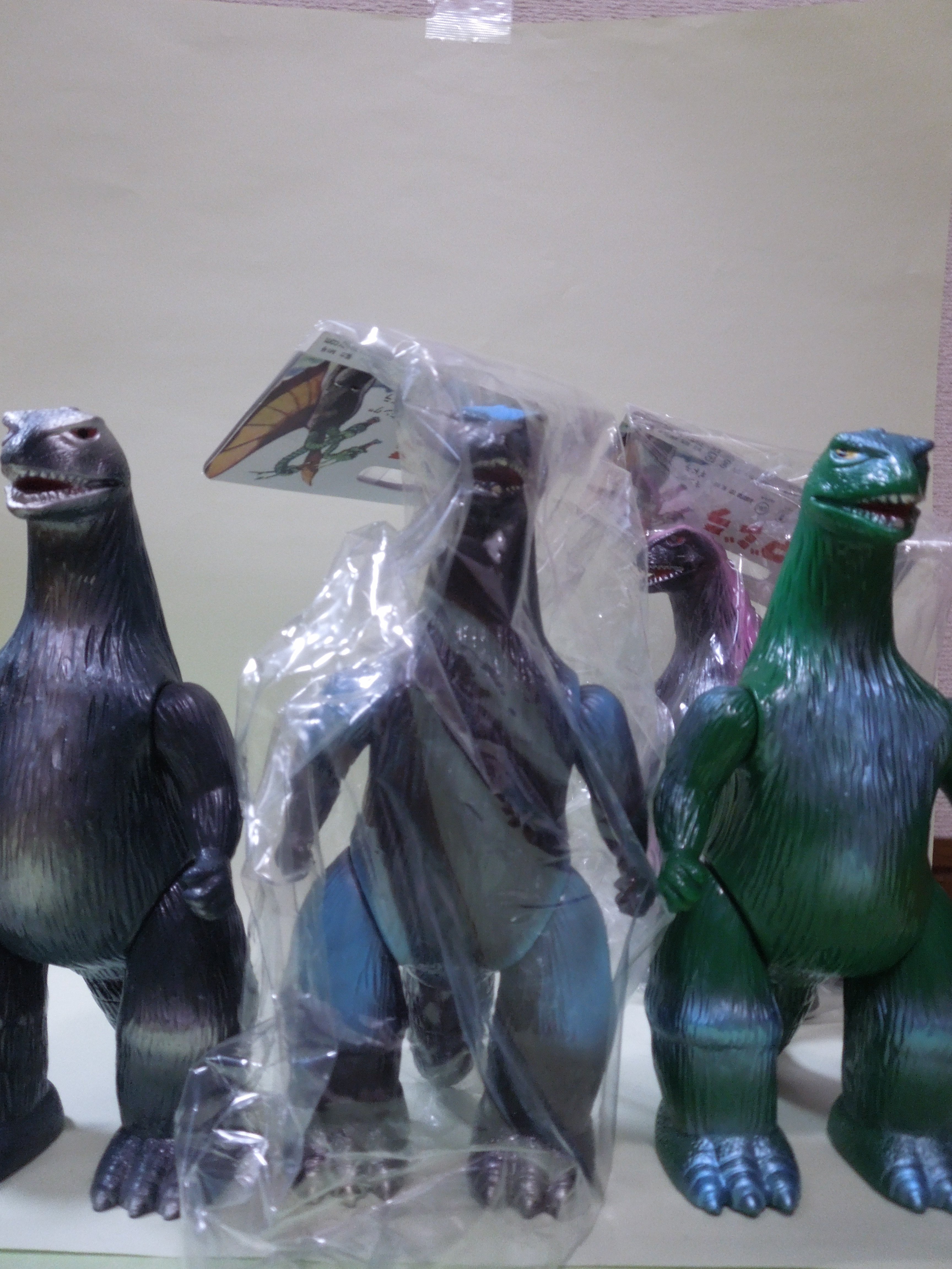 マルサン・ブルマァク ゴジラ ソフビいろいろ｜ゆる