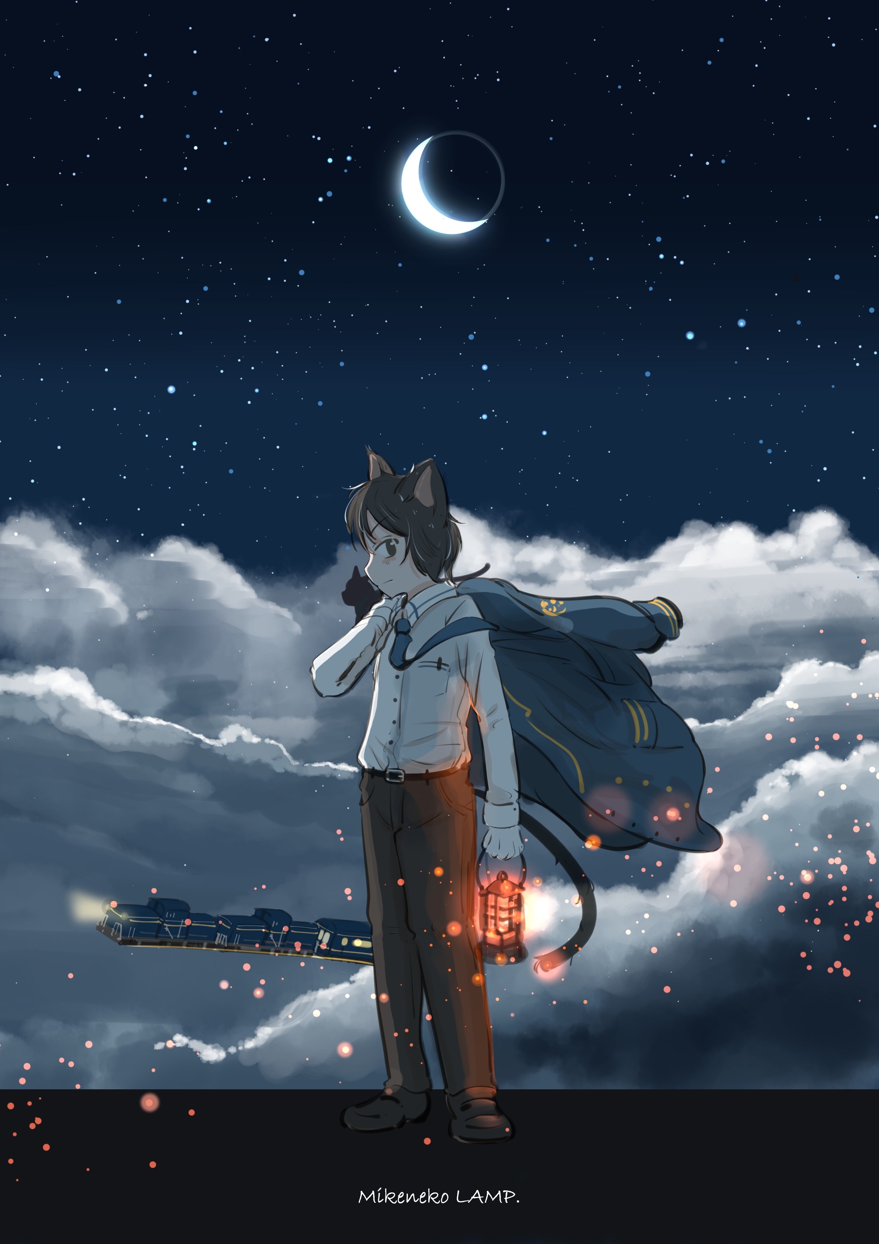 桜田千尋の月のイラスト10選｜桜田千尋