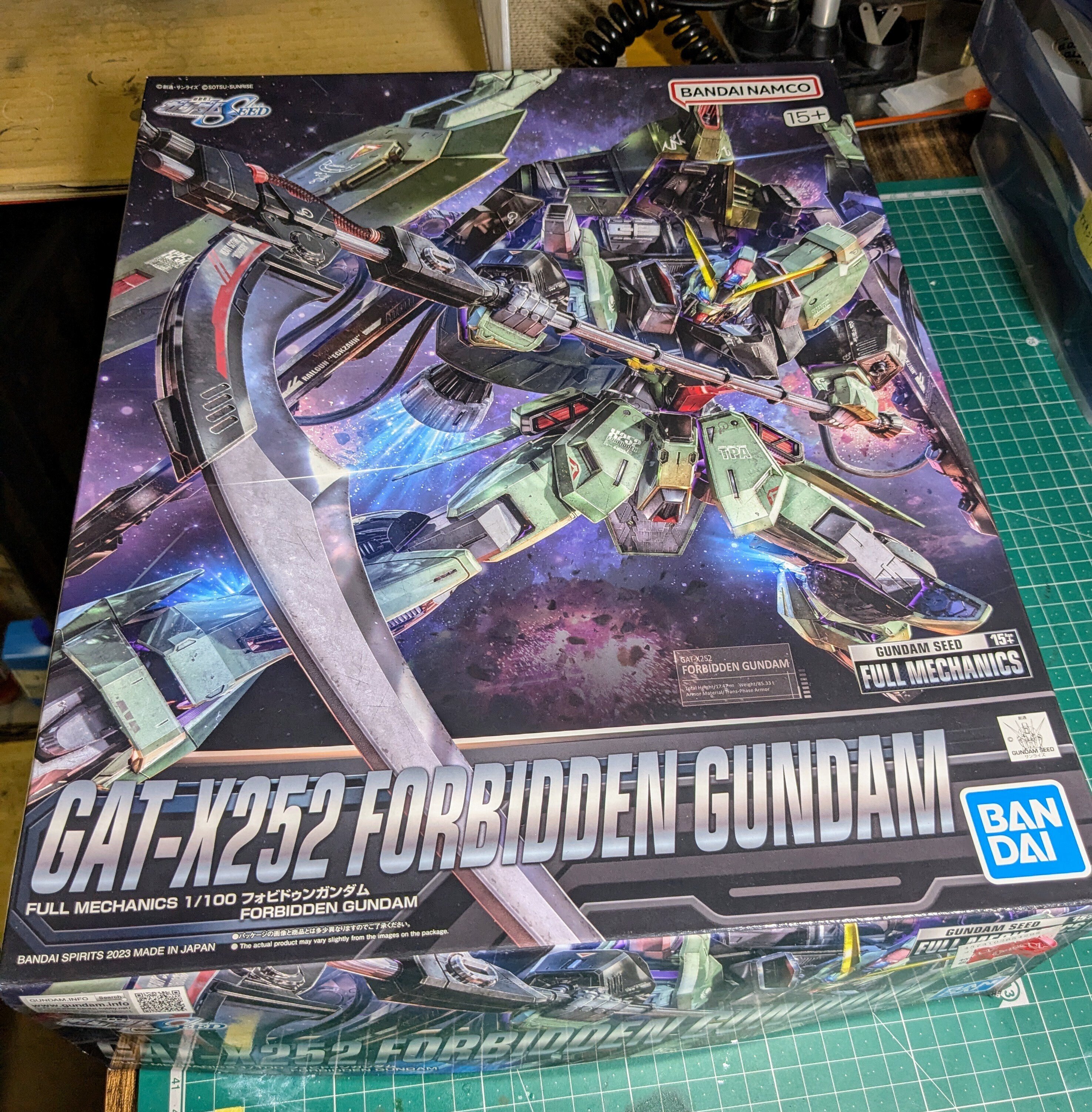 フルメカニクス フォビドゥンガンダム｜まっさ