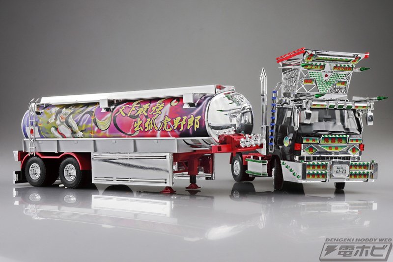 青島文化教材社の「ザ☆デコトラ」シリーズ第6弾に1/32スケール