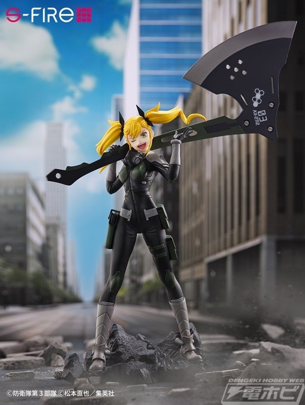 巨大な専用武器を携える迫力のあるポージングで立体化！『怪獣8号