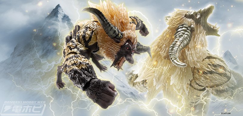 モンスターハンター』激昂したラージャンがS.H.MonsterArtsで
