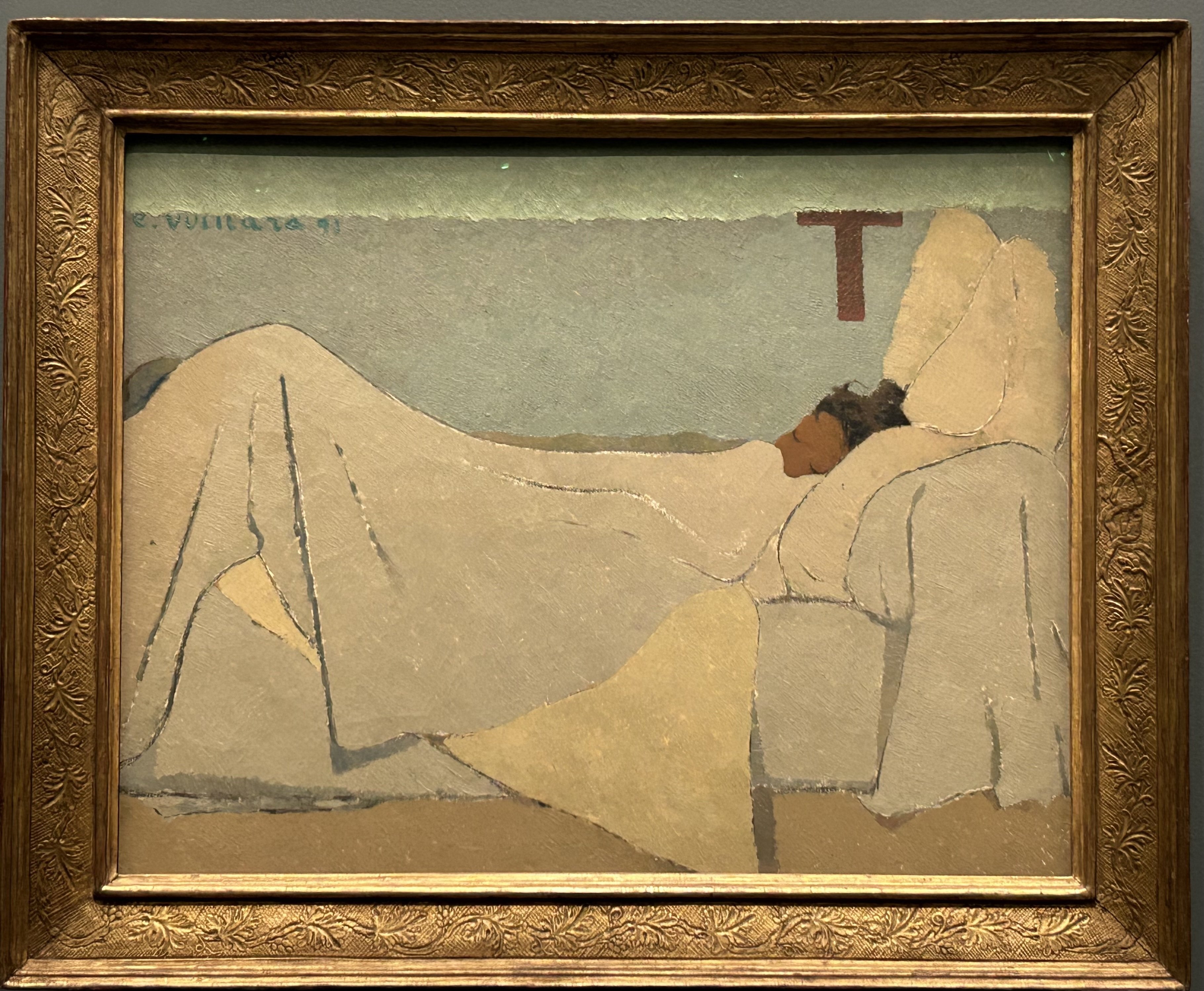 子供のためのオルセー美術館(140)夢のなかの人たち/布団にくるまって