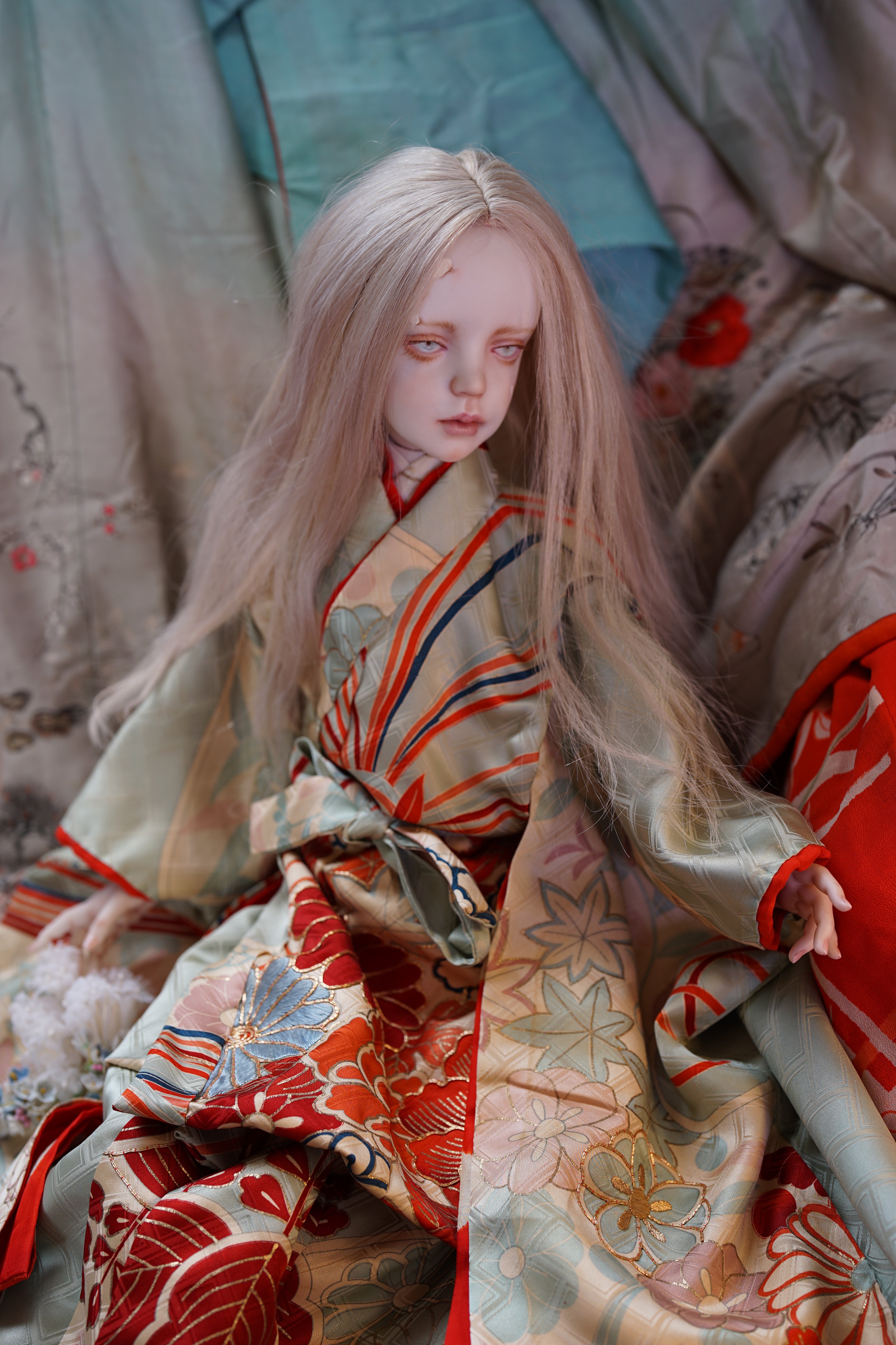 中川多理人形展③「靑の肖像」について｜中川多理 Tari Nakagawa