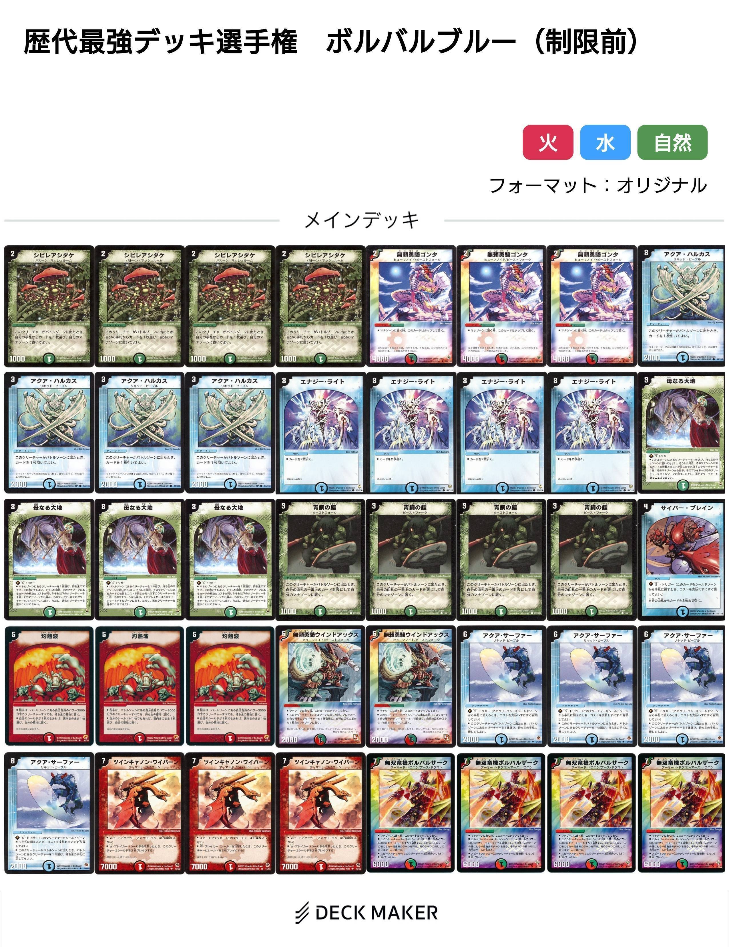 ボルバルザーク系（ブラック、ブルー、ステロイド、カウンター