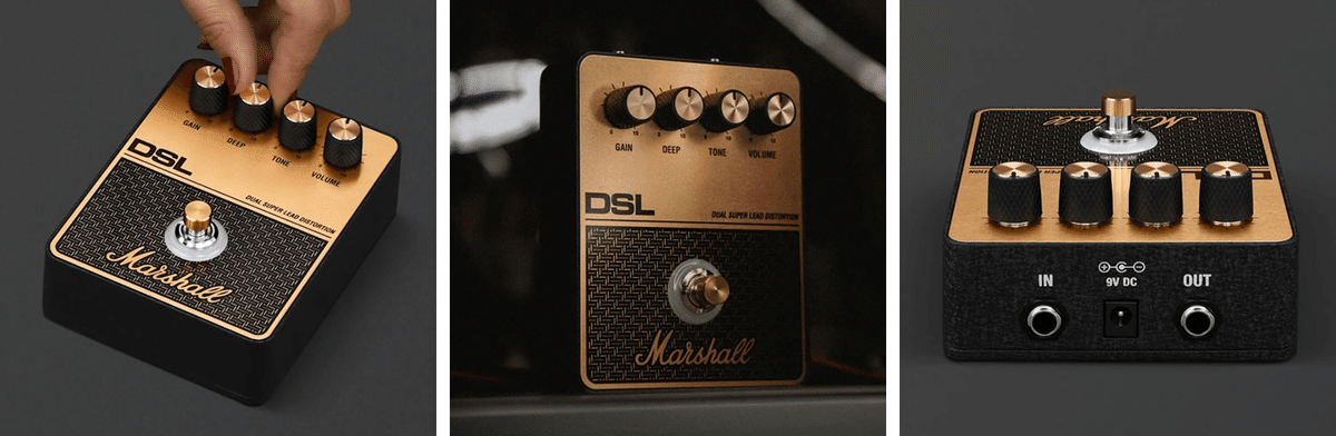 マーシャルアンプのアイコニックなトーンがオーバードライブペダルに
