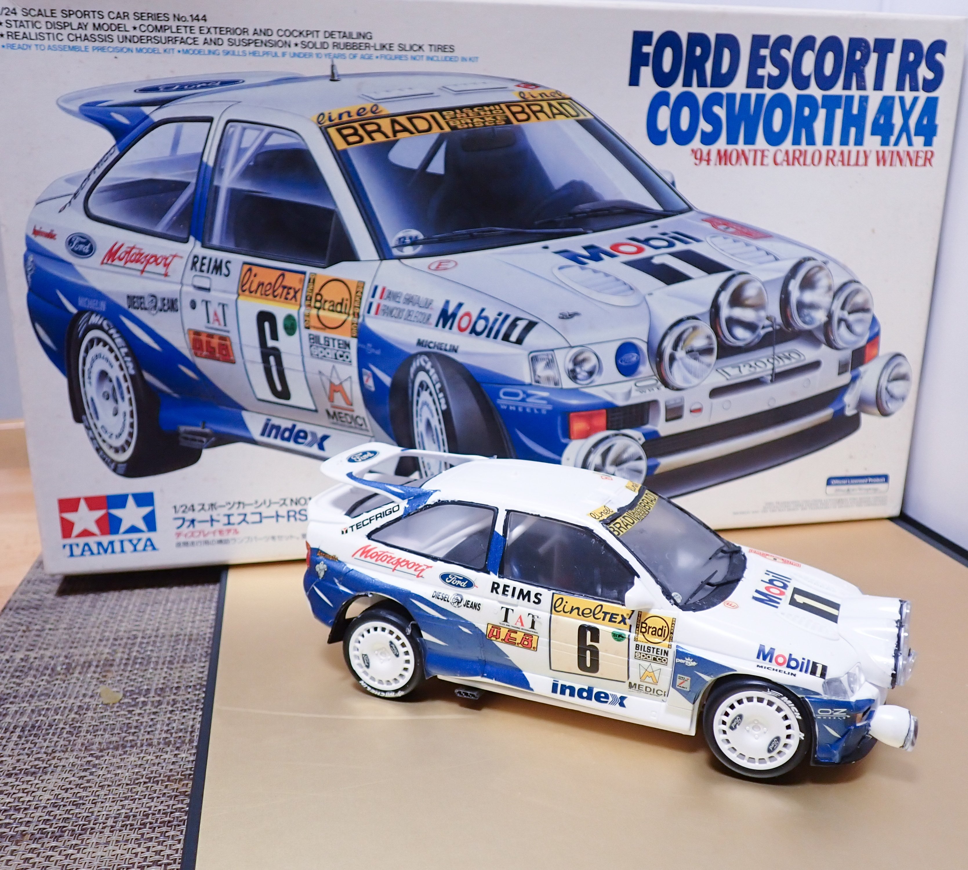 タミヤ フォード・エスコート RSコスワース（中古プラモ）｜セるしうす
