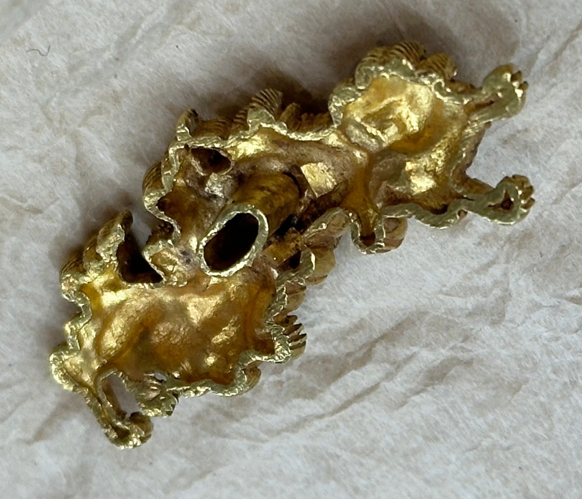 四代光乗① 三匹獅子金目貫｜刀箱師の日本刀ブログ 中村圭佑