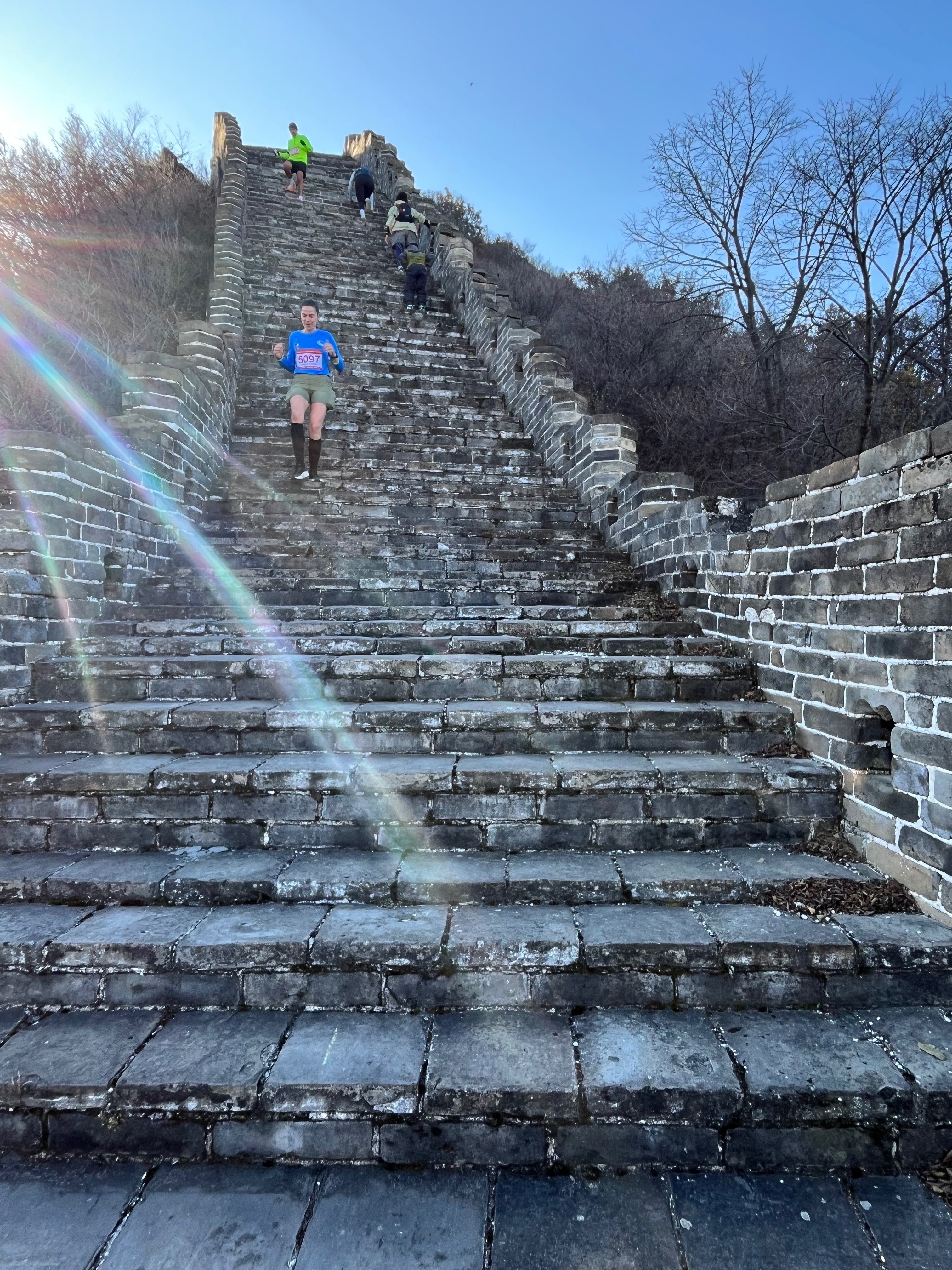 万里の長城でマラソンしてきたらめちゃくちゃ楽しかった｜tmh