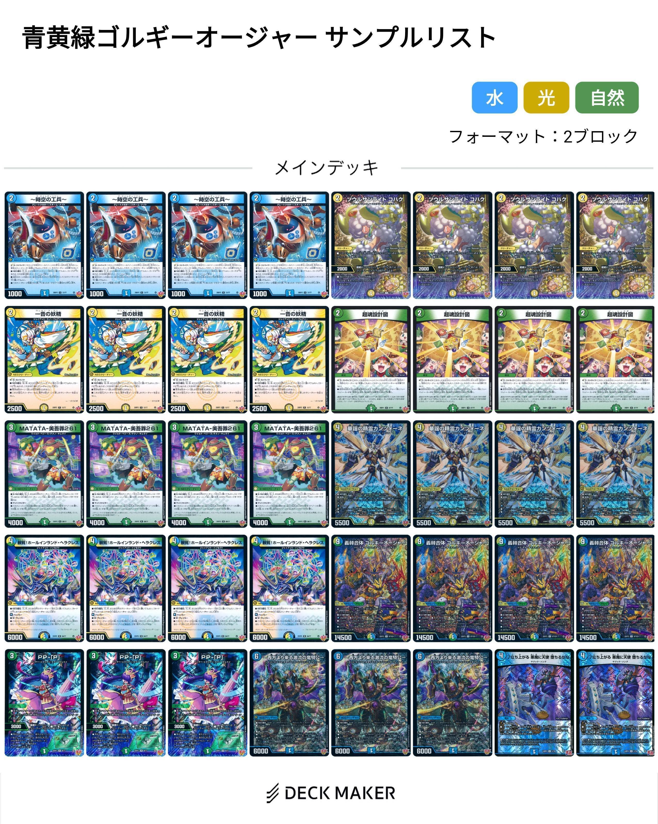 2ブロック】エリア前3弾環境まとめ【デュエマ】｜モケケ