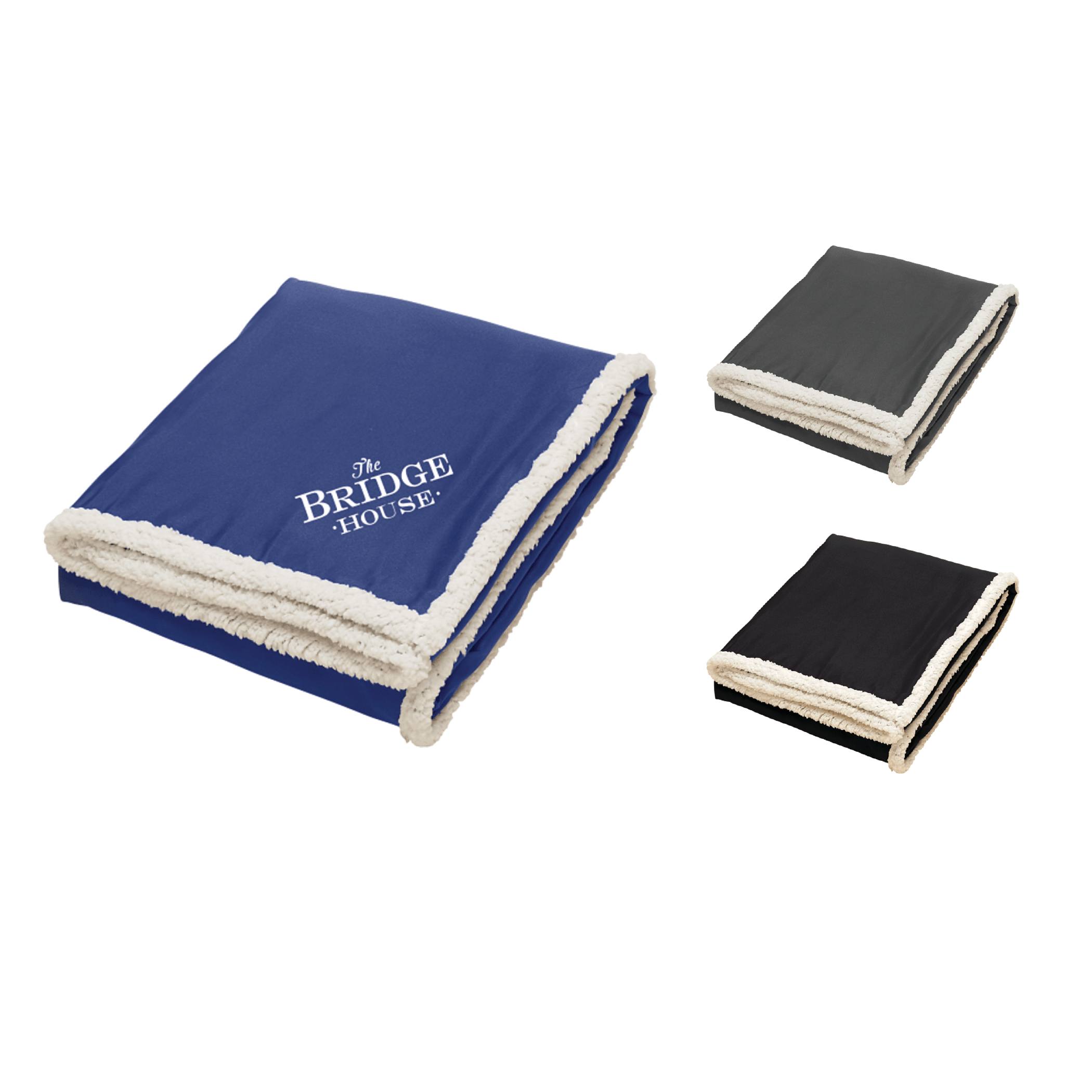 Bullet Super Soft Large Fleece Sherpa Blanket - 50