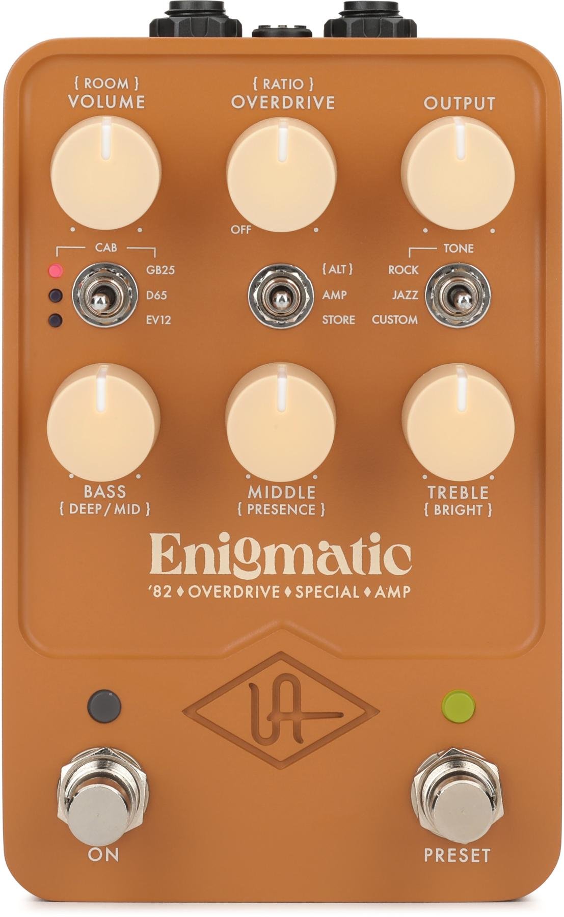 UAFX Enigmatic '82 Overdrive Special Guitar Pedal Review - Premier