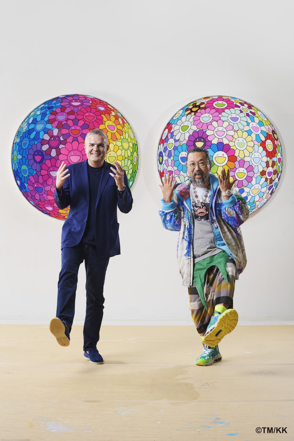 ウブロと村上隆、13本のユニークピースと13点のユニークNFT アート作品