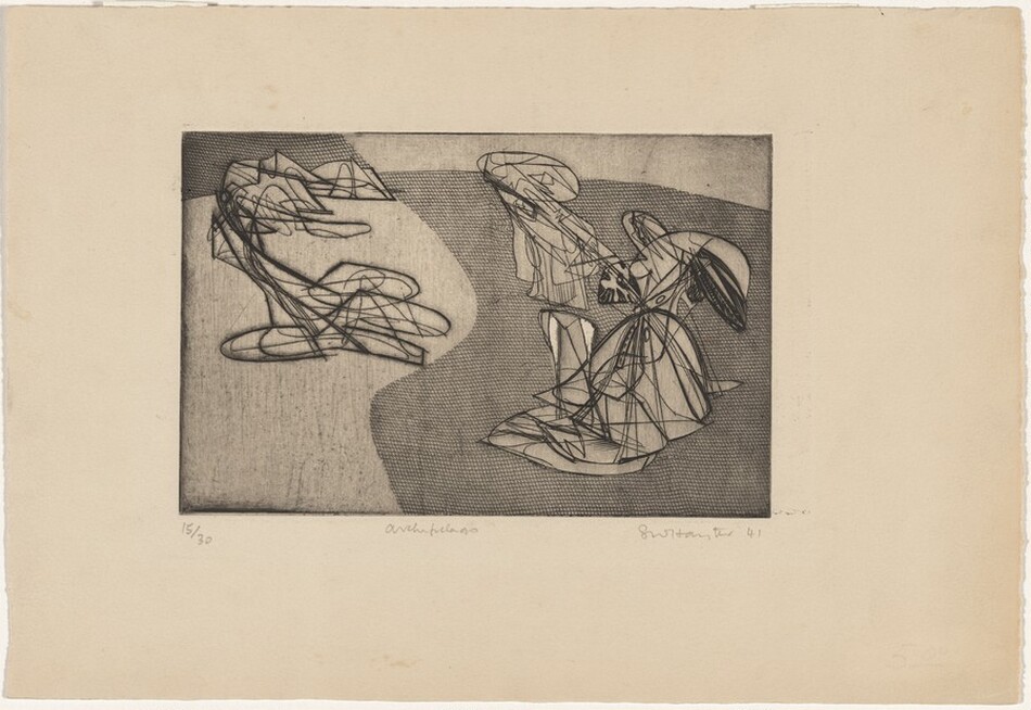 L'Escoutay by Stanley William Hayter, International Graphic Arts