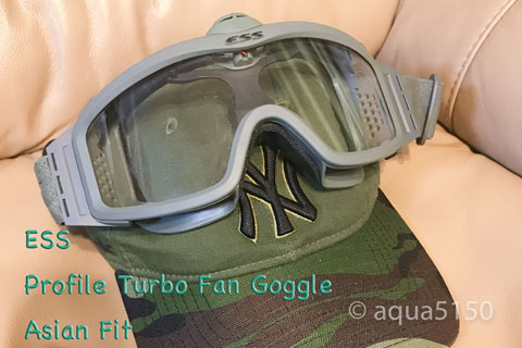 ESSのファン付きゴーグルはサバゲーに最適！ | aqua5150 gear review