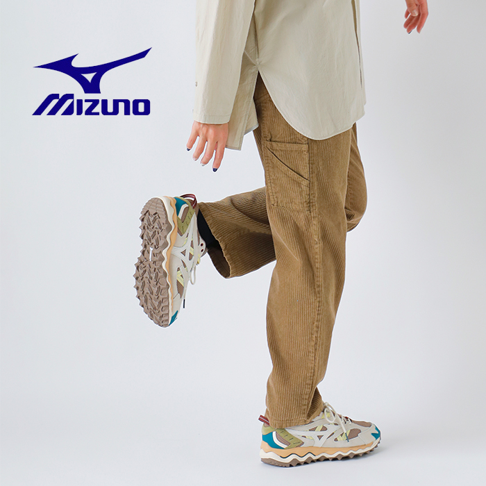 MIZUNO ミズノ ウエーブムジン スエード トレイルスニーカー “WAVE