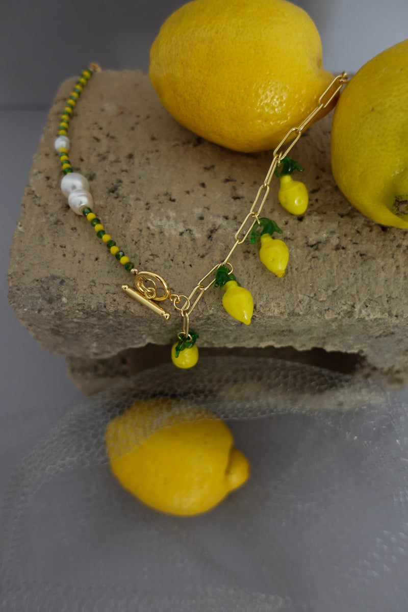 I Like It Lemon Necklace – ARGI DANELI