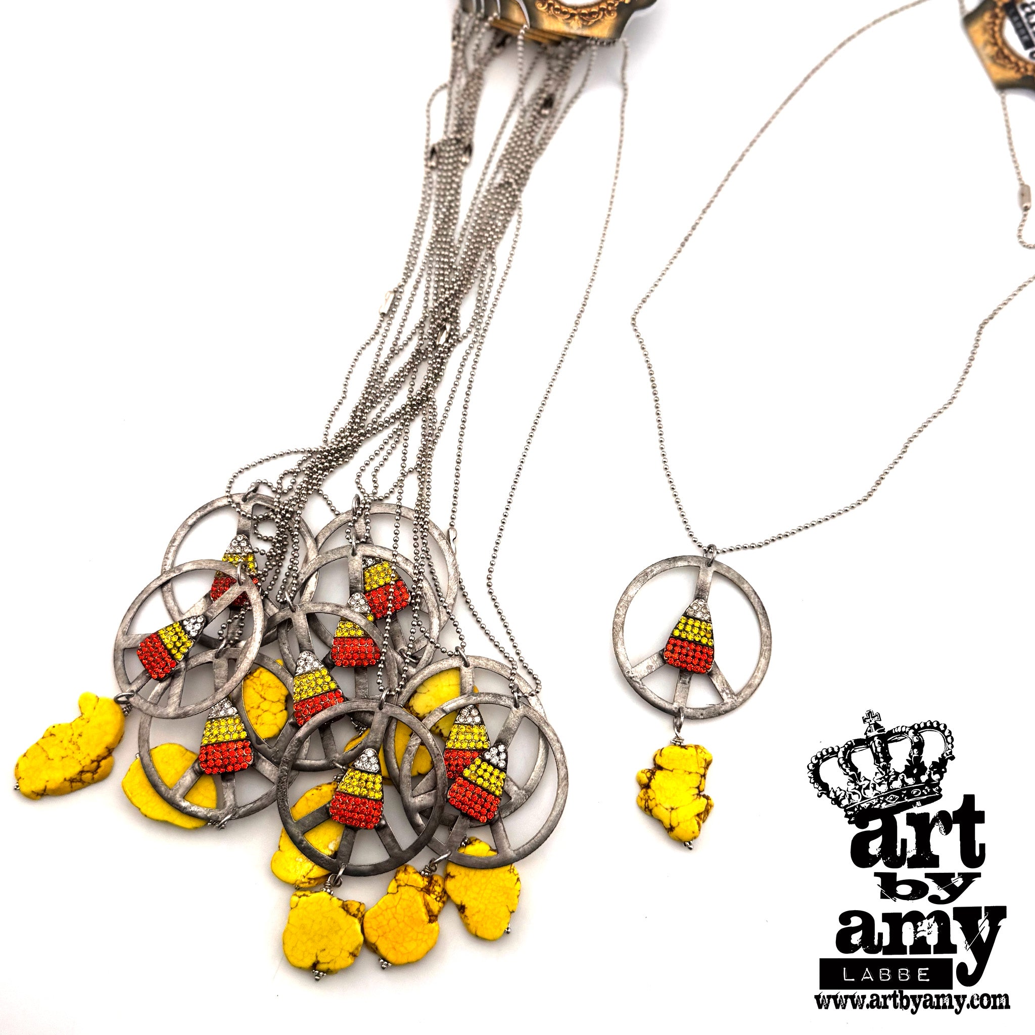 Candy Corn Field - Art by Amy Labbe