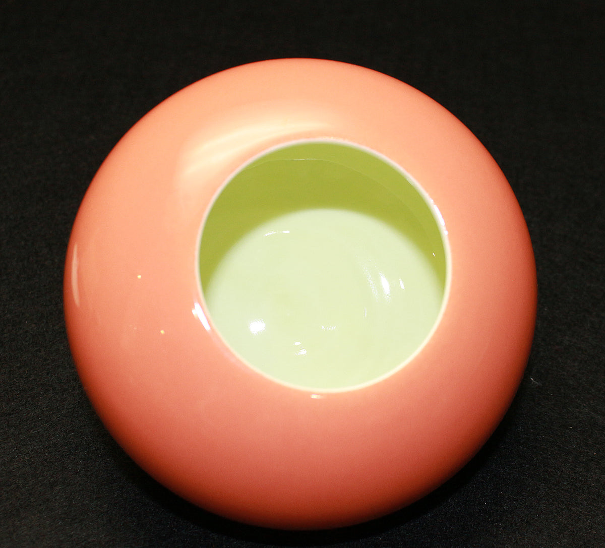 26256 人間国宝 井上萬二 彩釉柿香爐 – アート飛田