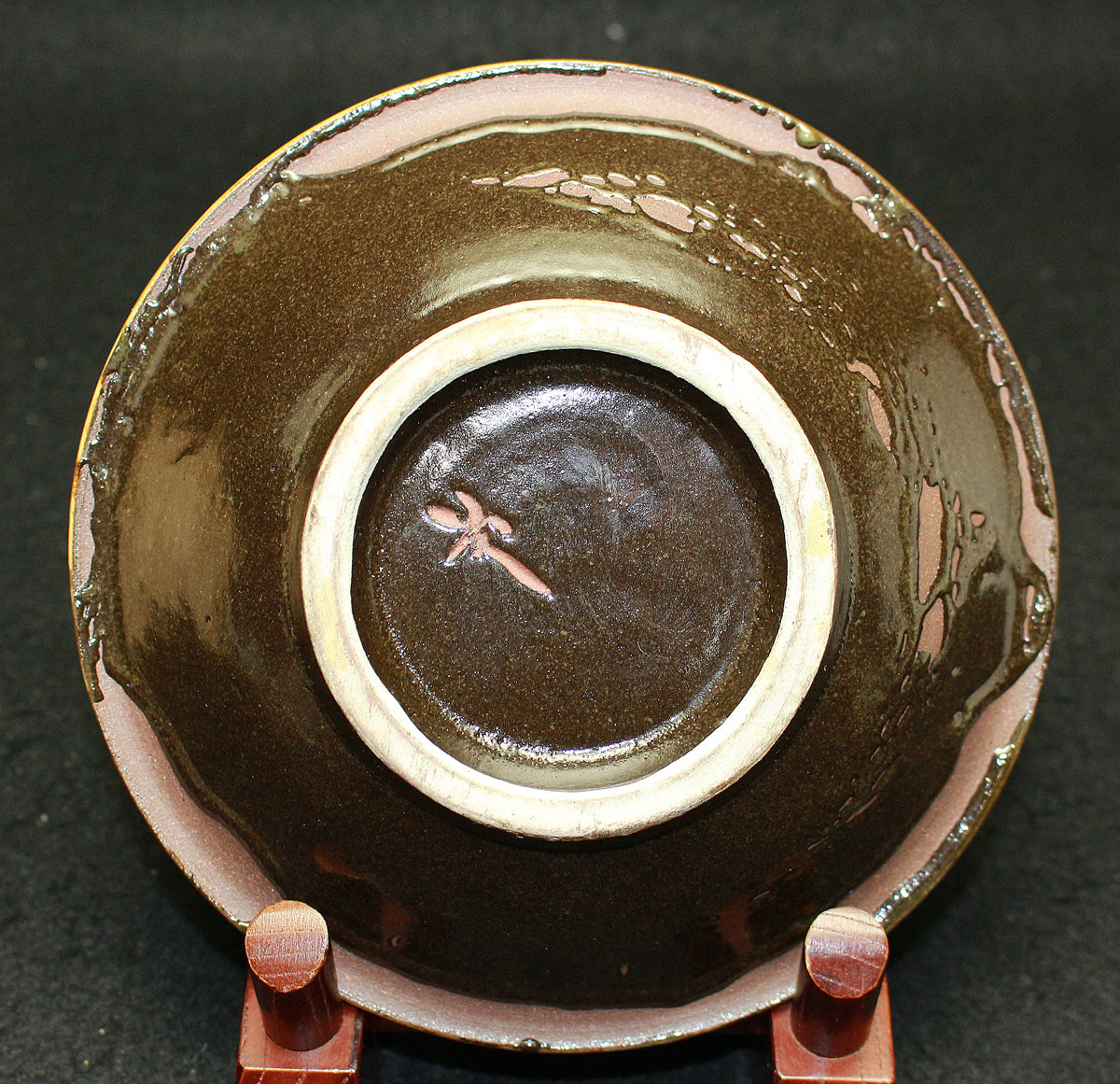 25932 人間国宝 金城次郎 五寸皿 KINJO Jiro – アート飛田