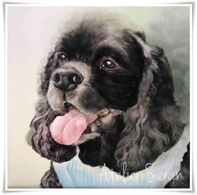 黒い犬の描きかた～リアルな犬の描きかた公開します～ | なが田カガリ