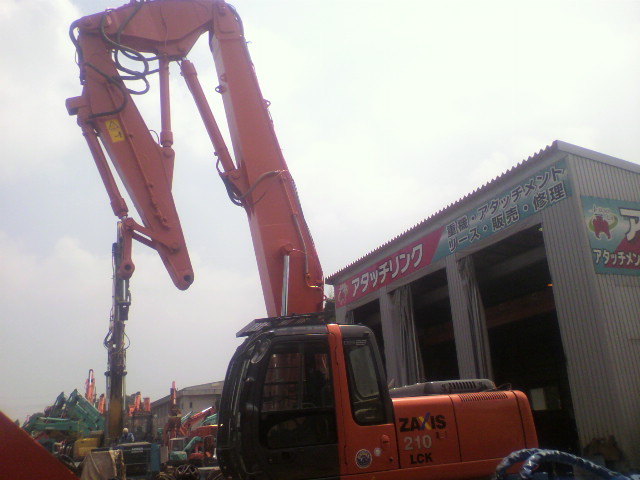 K32263】ZX210LCK 3段 ﾊｲﾘﾌﾄ | 特選解体重機 | 株式会社アタッチリンク
