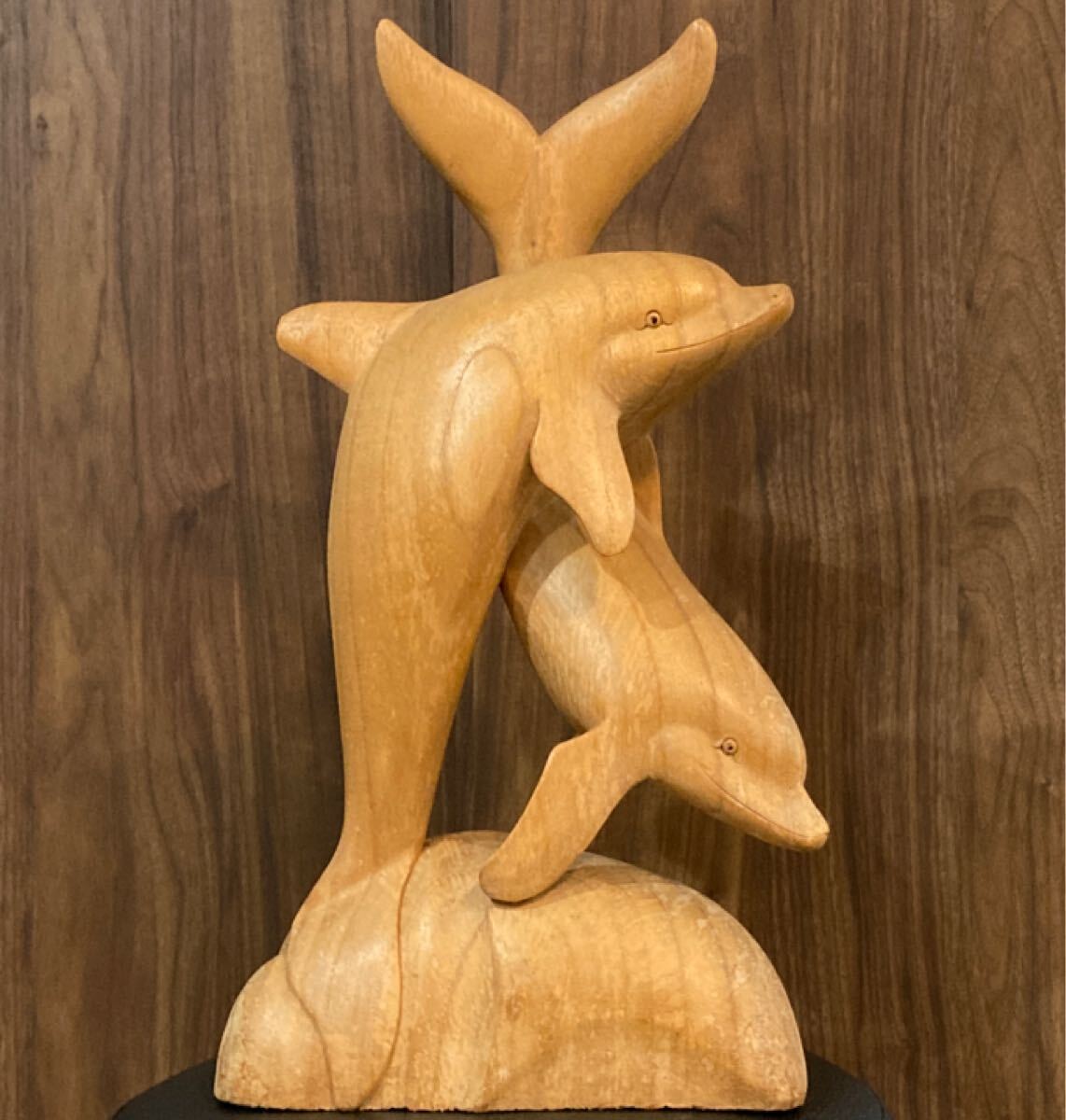 Yahoo!オークション -「木彫り 置物 魚」(木工、竹工芸) (工芸品)の