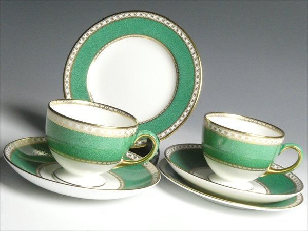 Yahoo!オークション -「ウェッジウッド ユーランダー グリーン」の落札