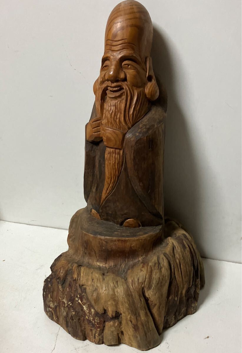 2026年最新】Yahoo!オークション -木彫り 寿老人の中古品・新品・未