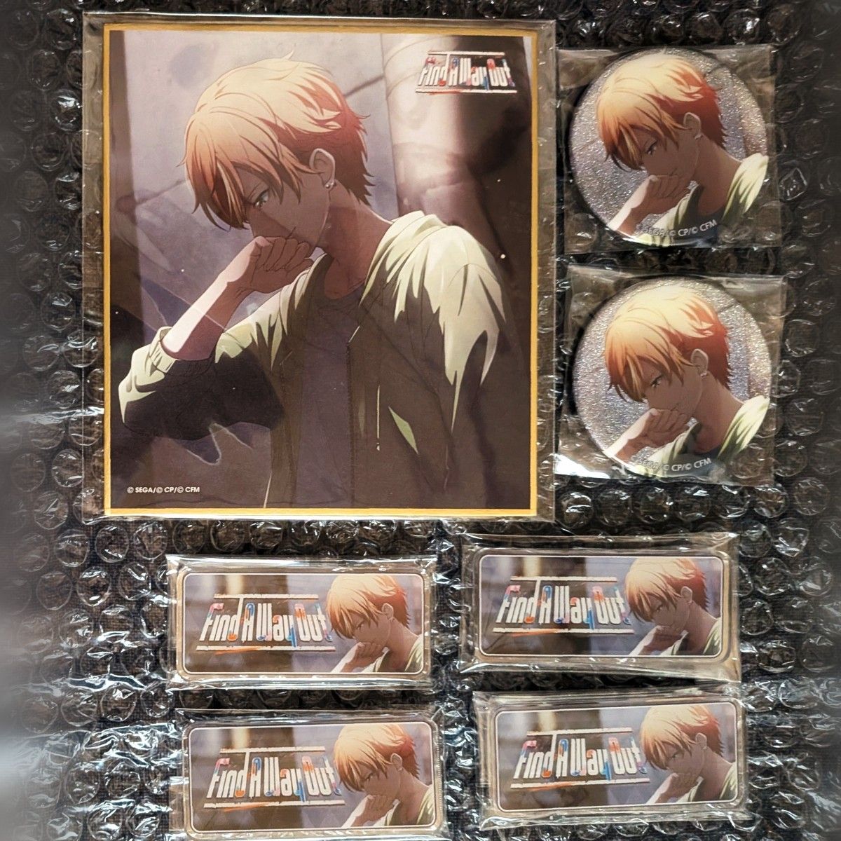 プロセカ グリッター缶バッジ 48A 東雲彰人 彰人 フェーエル 後｜Yahoo