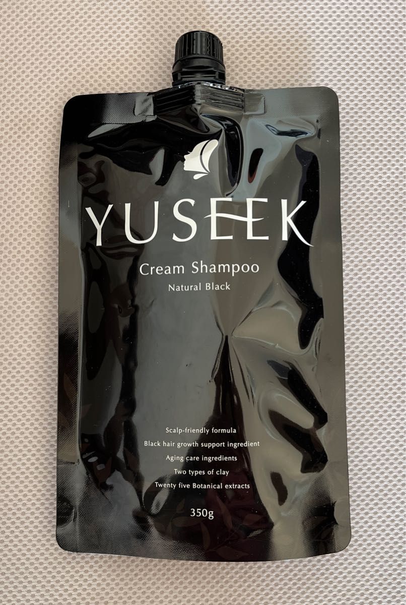 YUSEEK クリームシャンプー ナチュラルブラック 350g 2個セット｜Yahoo