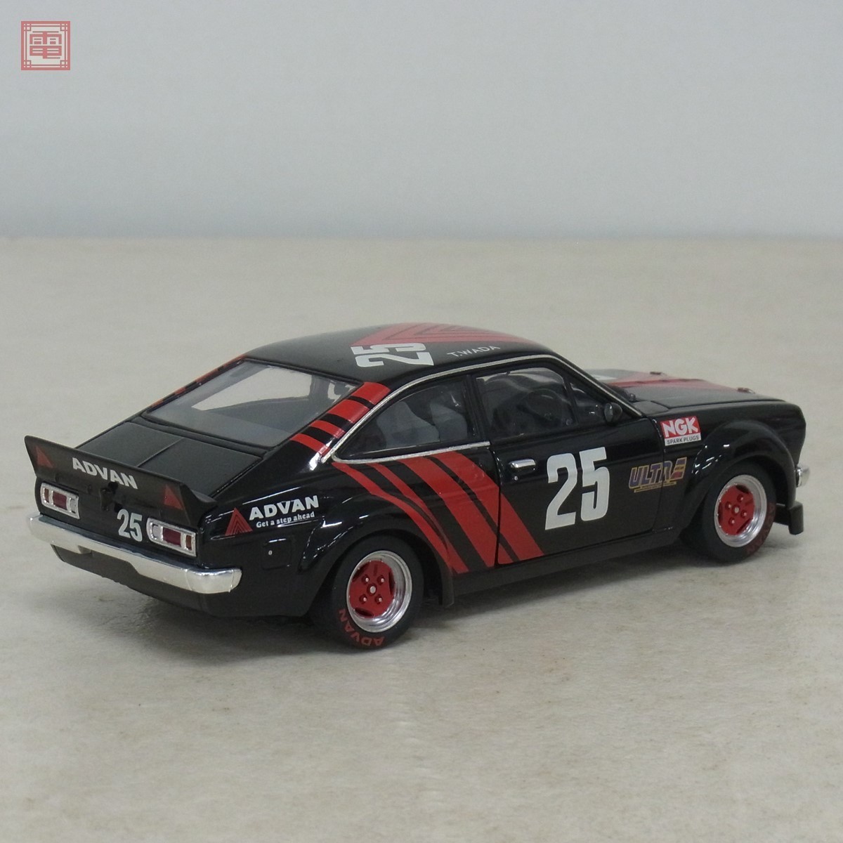 TS ADVAN SUNNY #25 アドバン サニー ER707 1/24 SCALE DIE-CAST MODEL