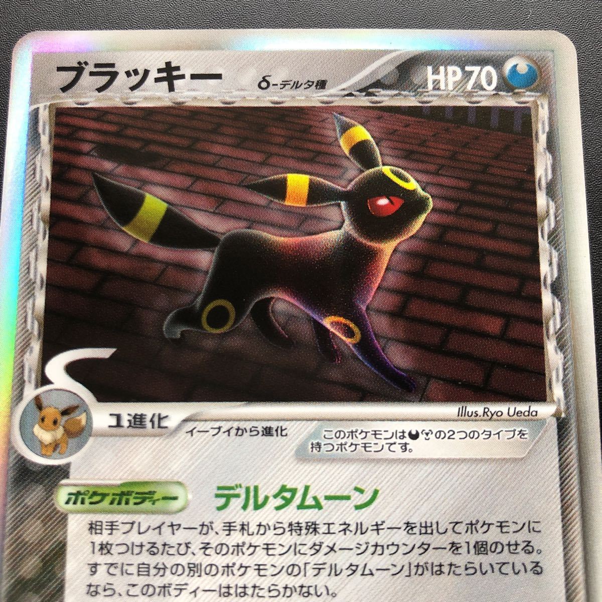 ポケモンカード ブラッキー デルタ種 δ ☆ ホロンの研究塔 069⁄086