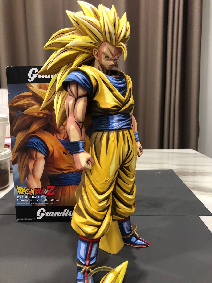 1円~ スーパーサイヤ人3 孫悟空 リペイント 二次元 漫画彩色 2次元 2D