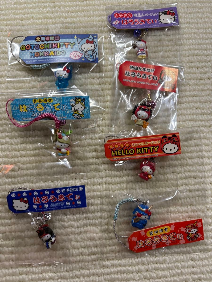 サンリオ (SANRIO) ハローキティ ご当地 キティ 根付 47都道府県