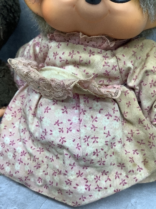 Yahoo!オークション - P2d レア 希少 モンチッチ おばあちゃん もんち