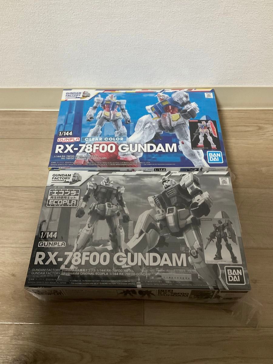 ガンダムファクトリー横浜 1/144 F00ガンダム エコプラ・クリアカラー