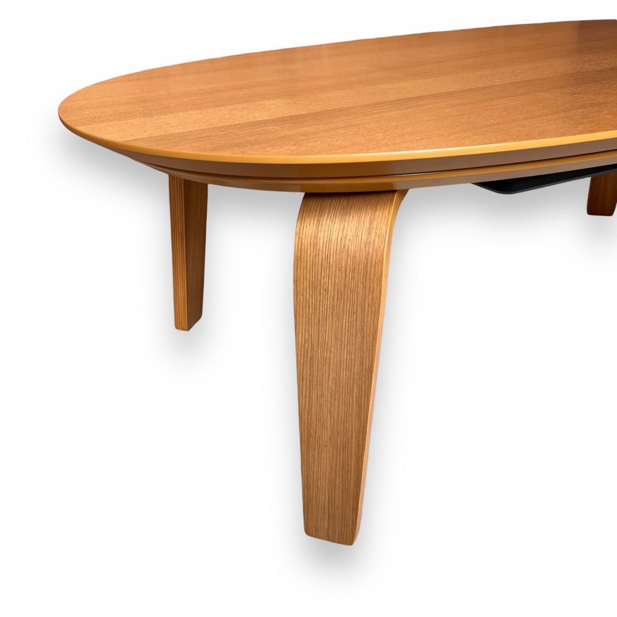 無印良品】廃盤品モデル タモ材 フラットヒーター コタツ センター