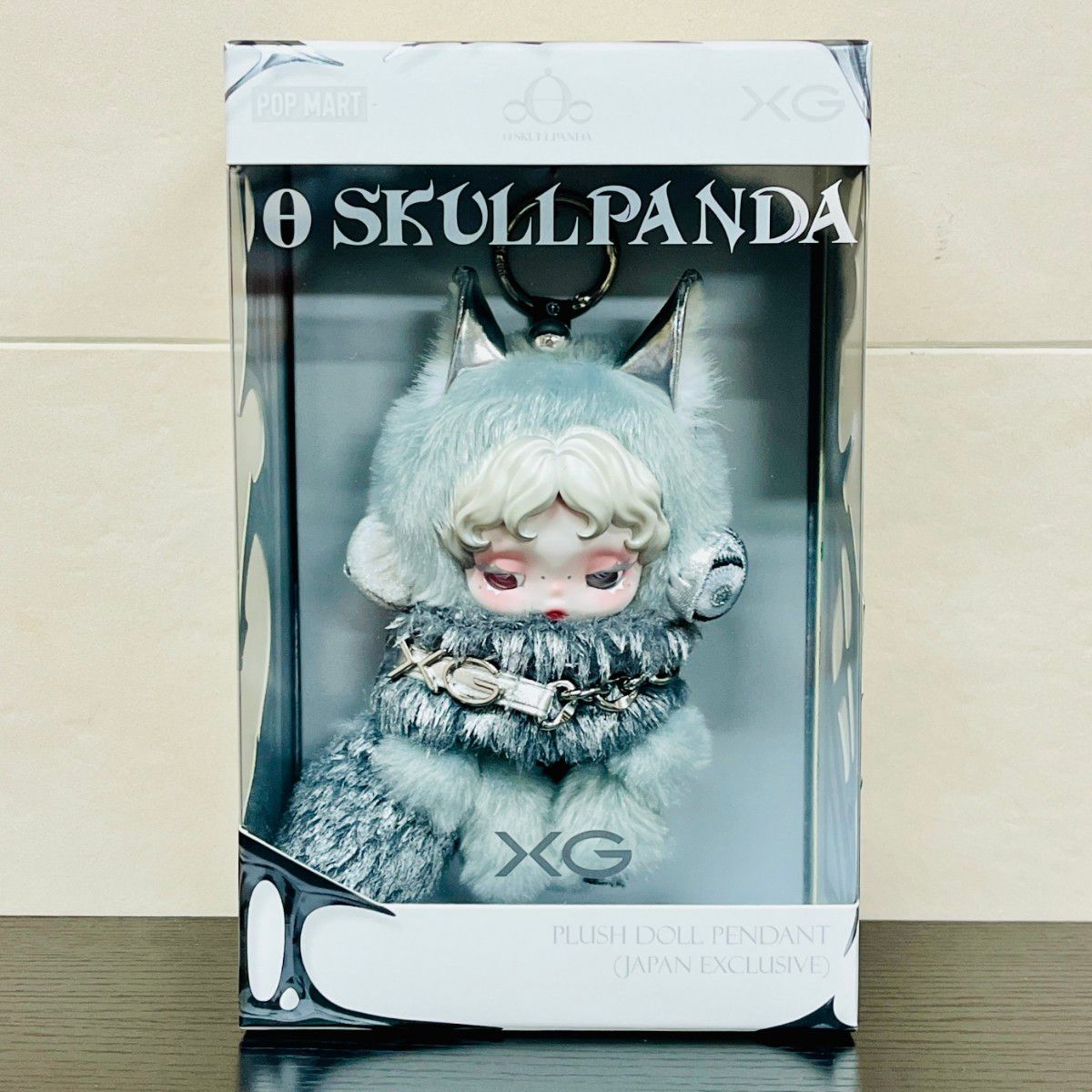 SKULLPANDA × XG ぬいぐるみペンダント + ノベルティ 限定カード 日本