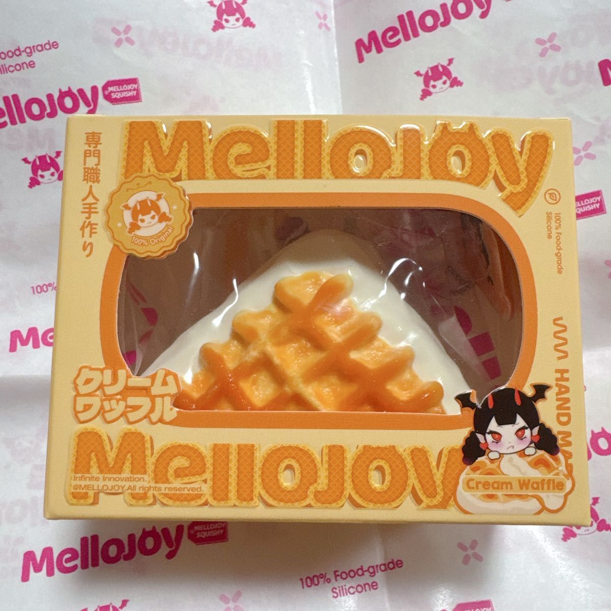 Mellojoy メロジョイ スクイーズ クリームワッフル【三角】｜Yahoo