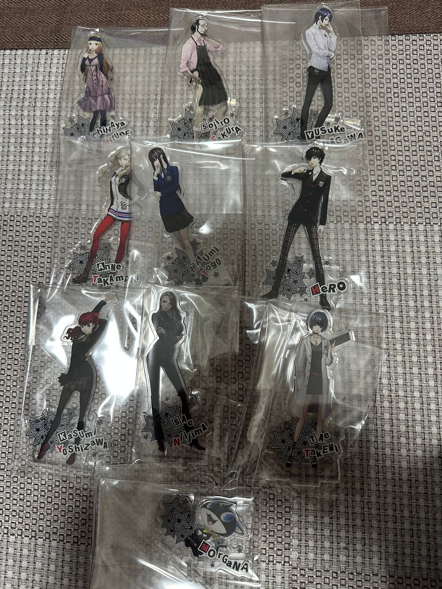 一番くじ ペルソナ5 ザ・ロイヤル F賞 アクリルスタンド 10種セット