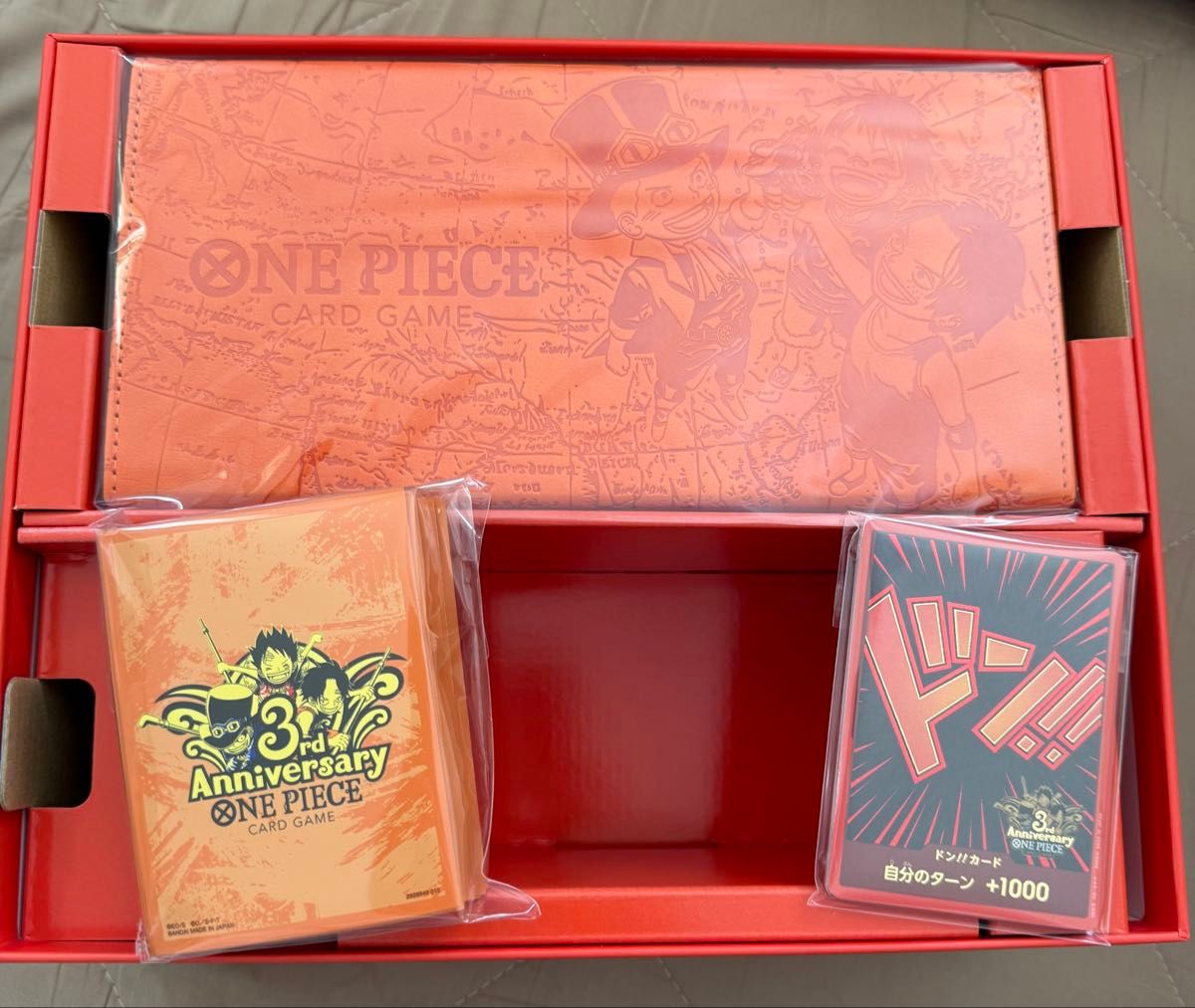 ワンピースカード 3rd ANNIVERSARY 3周年セット サプライ スリーブ