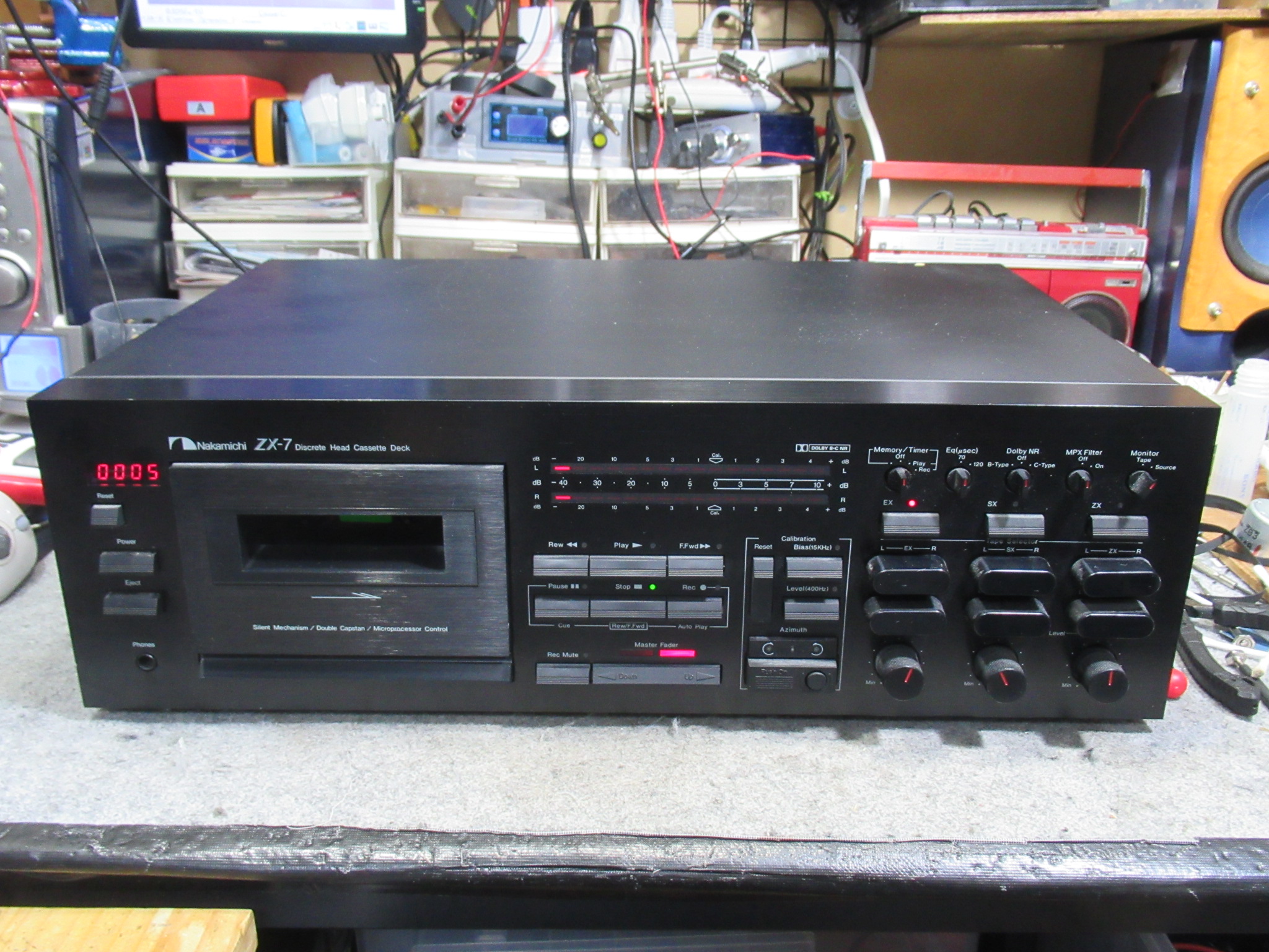 ナカミチカセットデッキ 581 要修理品 【公式通販】