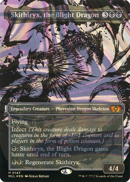 Skithiryx, the Blight Dragon (147) - Halo-Foil – Axion Now