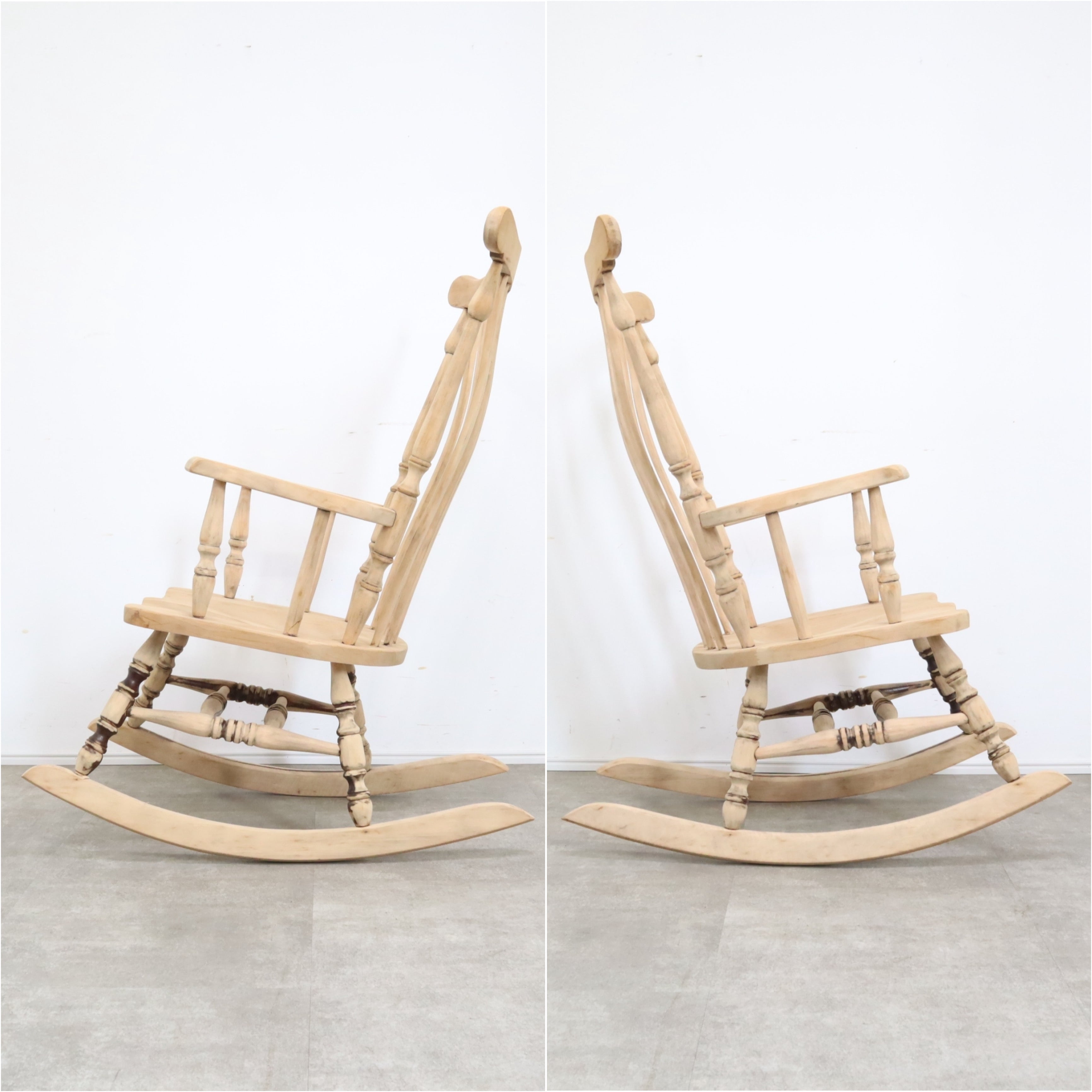 剥離家具（ストリップド）ロッキングチェア – バナルオンライン